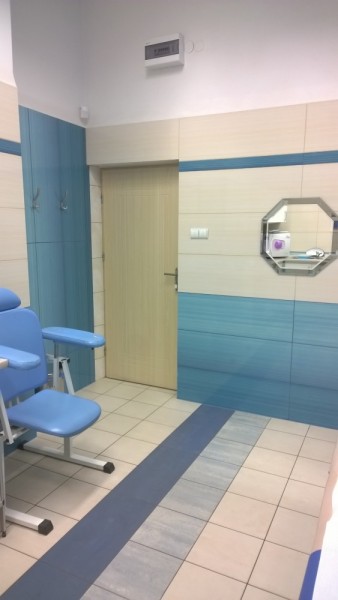 punkt pobrań materiału do badań